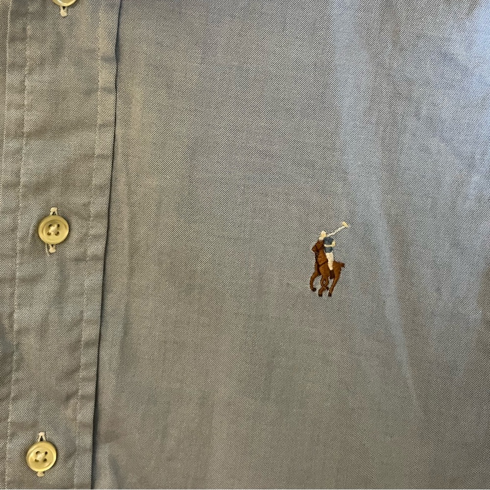 Ralph Lauren Men's Light Blue Dress Shirt